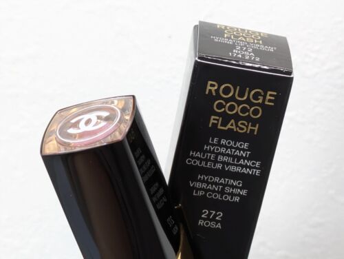 Chanel Rouge Coco Flash Le Rouge Hydrating Vibrant Shine Lip 272 Rosa Limited - Picture 24 of 24