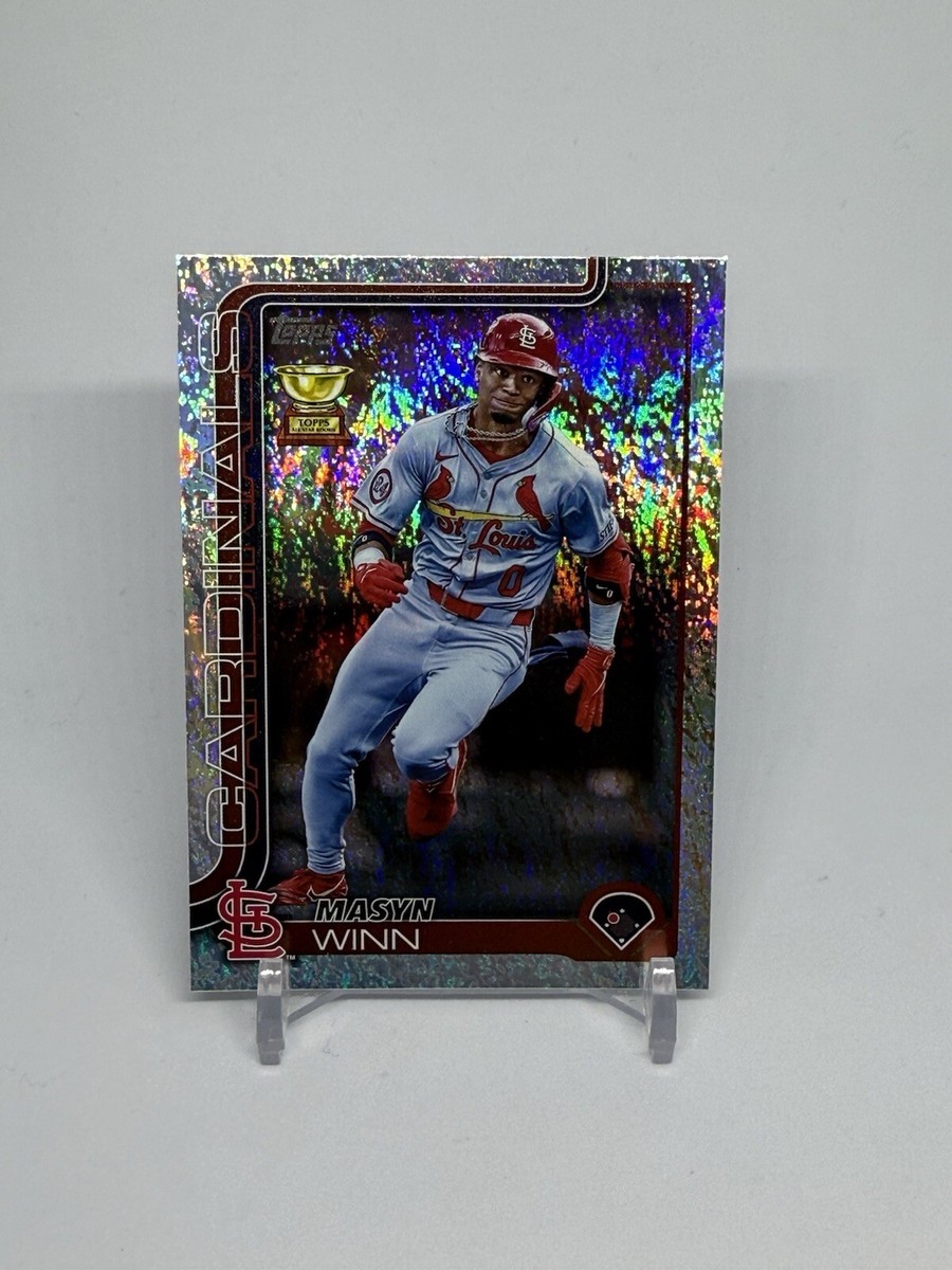 マーシャルクイーン　winner 2025 Topps Series 1- #22 Masyn Winn All Star Rookie Sand