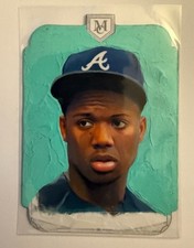2020 Shaped Canvas Collection Original Card Ronald Acuna Jr. 1/1