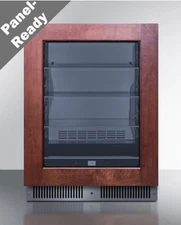 Summit 24" BuiltIn Beverage Center, Panel Ready, Left Hand Door, CL24BV1PNRLHD