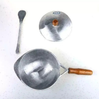 Trichter, Eier Trichter Appam Pfannen Maschine Utensil Holzgriff, Löffel, Deckel Traditionell