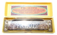 Original FR Hotz Atta Boy Harmonica  Box Made in Germany DR11