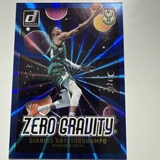 Giannis Antetokounmpo 2024-25 Panini Donruss Basketball Blue Zero Gravity /49