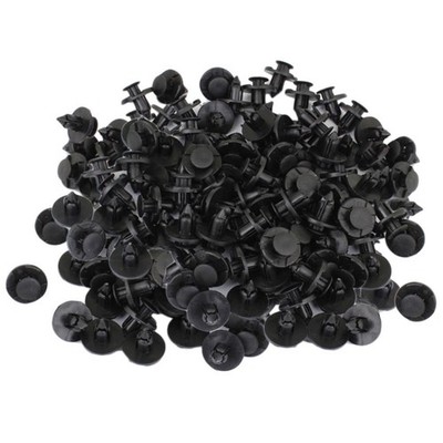 100 X 8 Mm Push-Type Automotive Clips Rivet Retainer Bumper Fasteners