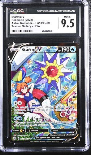 Starmie V graded CGC 9.5 for sale on eBay