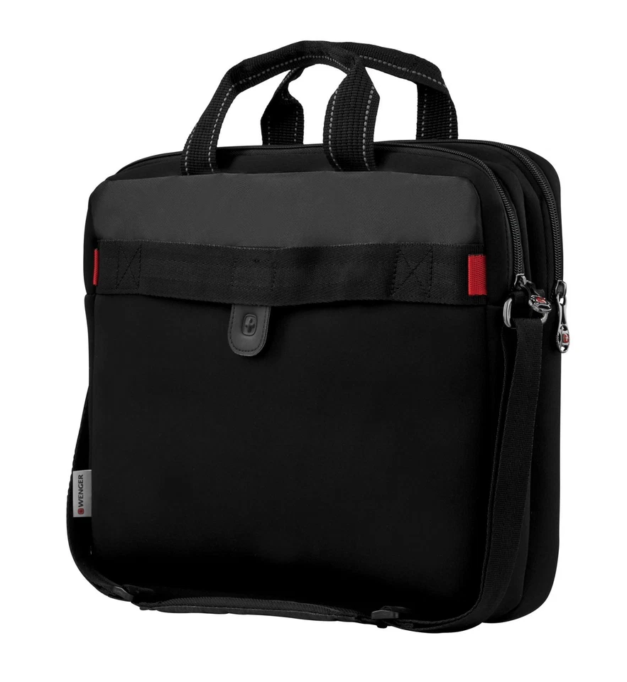 WENGER Sherpa 16" Laptop Slimcase Laptoptasche Businesstasche Black schwarz - Bild 4 von 4