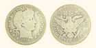 1910-P Barber Quarter, Fine, 90% Silver!