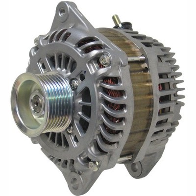 ACDelco 334-3064 Alternator, 12V, 7 Pulley Groove, w/ Pulley, Internal, CW