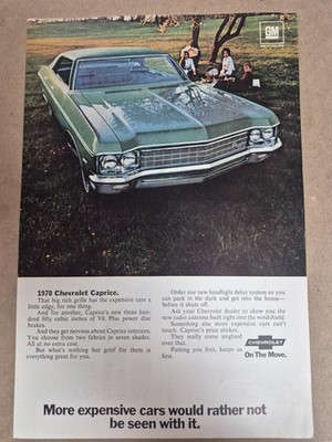 1970 Chevrolet Caprice, more expensive cars would rather not be seen (JA1323