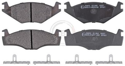 Abs 36853 Front Brake Pad Set Fits Seat Vw Cordoba Ibiza Polo Van 867 698 151