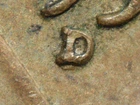 HIGH GRADE MINT ERROR 1957-D  LINCOLN WHEAT CENT RPM#7  XF