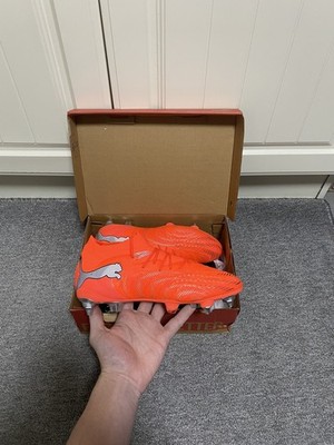Puma Future 9 Ultimate MxSG leuchtend rot Fußballschuhe neu mit Karton Größe 6 UK 108893-01