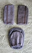 Silver Cross Wave Pram Harness Chest & Crotch Pads In Grey