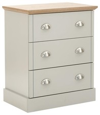 Kendal Chester Drawers With Steel Cup Drawer Pulls For Bedroom Modern Wooden