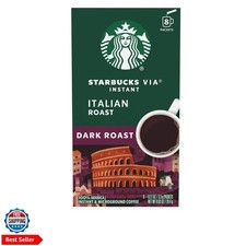 VIA Ready Brew Coffee, Italian Roast, 8 Count