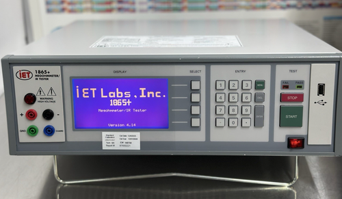 Quadtech IET 1865+ Mégohmmètre / Testeur IR, 1k à 100T ohms avec fils - Calibré- - Photo 3/17