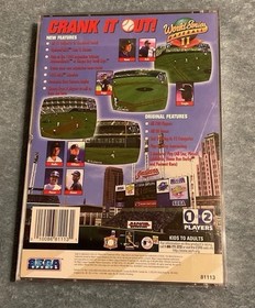 World Series Baseball II Sega Saturn 1996 Video Game Tested Works Case No Manual