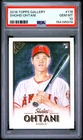 2018 TOPPS GALLERY #116 SHOHEI OHTANI ROOKIE RC PSA 10