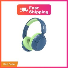 MIDOLA Kids Wireless Over-Ear Headphones Deep Blue