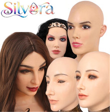 Realistic Silicone Male Mask Full Mask Disguise For Crossdresser Pretender