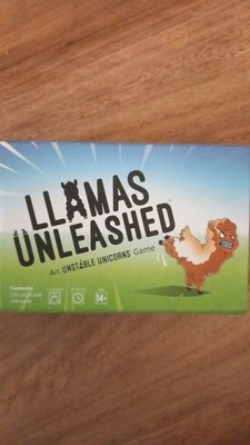 Llamas Unleashed (Englisch) [Unstable Unicorns, 2018] (sehr guter Zustand)