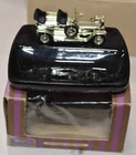 MATCHBOX VETERANS CHOICE MERCEDES ON CERAMIC PAPERCLIP TRAY BY LESNEY