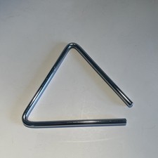 Triangle Metal Percussion Instrument -Loud Clear Sound -School Band Orchestra