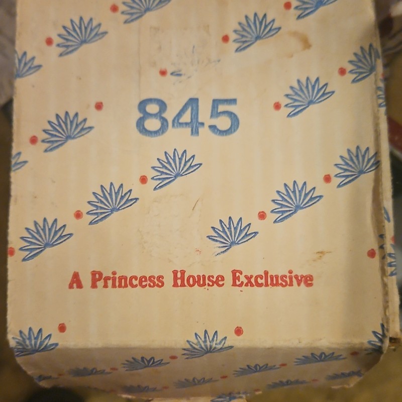 Princess House 845 Clear Crystal Votive Candle Holder Decorative In Box