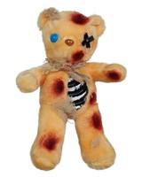 Zombie TeddybäR 31 Cm – Horror Kuscheltier Mit Leuchtenden Augen | Halloween
