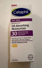 Cetaphil Pro Oily Skin Oil Absorbing Moisturizer SPF 30 Sunscreen 4oz ExP2028