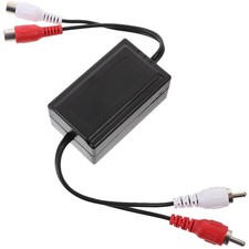  Car Stereo Noise Suppressor Ground Loop Filter Audio Signal Isolator