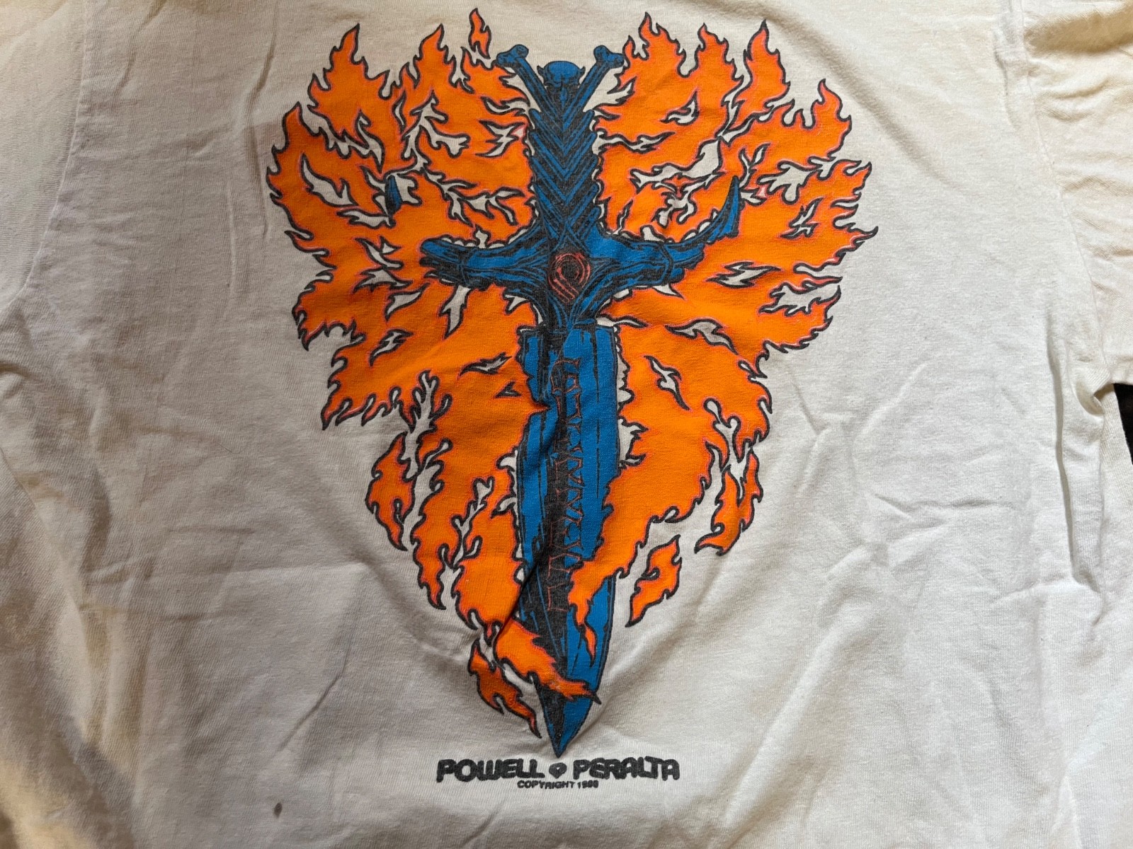 RARE Vintage Powell Peralta Guerrero Skate Shirt Larg… - Gem
