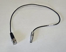 Sound Devices Time Code Input Output Cable 5 Pin Male to BNC #