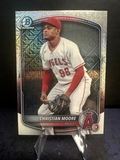 2025 Bowman Chrome Baseball - Prospects Christian Moore #BCP-107 Mojo Refractor