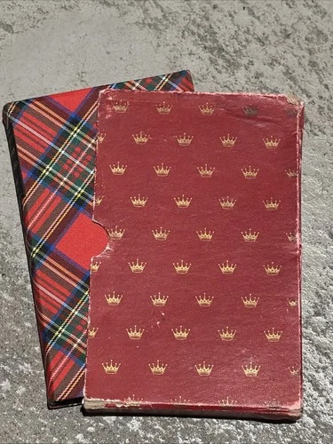 The Clans and Tartans of Scotland by Robert Bain 1968 Silk Hard Cover W Slipcase