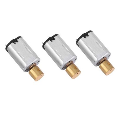 3 Stücke Vibrationsmotor, Mikrovibrationsmotor DC 1,5V 3V 6V 1000 RPM M20 Min...
