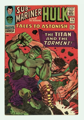 Tales to Astonish #79 Marvel Comics VFN Plus 8.5 - Hulk Versus Hercules