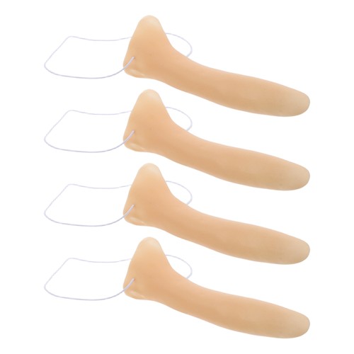 4 Pcs Halloween Long Nose Replaceable Props Dress up Fake for Decor - Picture 4 of 12