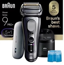 Braun Series 9 Pro 9677cc Electric Shaver Mens PowerCase SmartCare Wet Dry Free