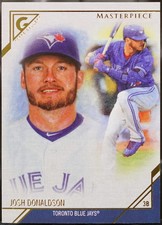 2017 Topps Gallery - Masterpiece Baseball Josh Donaldson #MP-8 EX