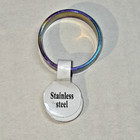 New Unisex Lords Prayer Stainless Steel Ring Rainbow Color Spanish Padre Nuestro — photo 4