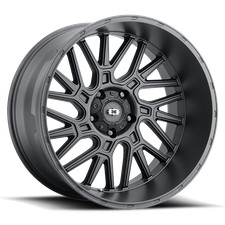 Vision Off-road Wheels 404 22x12 -51 Satin Black 6x139.7 6x5.5 Qty 4
