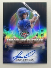 Arjun Nimmala Auto /49 2025 Prospect Edition Franchise Futures Blue Jays I-7950
