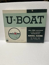 Avalon Hill "U-Boat" Board Game.Open But In Good Condition. Original Metal Parts