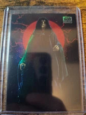 2025 Topps Star Wars Galaxy Chrome Emperor Palpatine Fear the Dark Side #FTD-13