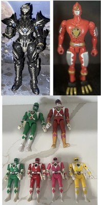 Lot Vintage 2003 Zeltrax Power Rangers Dino Thunder Bandai-Power