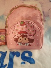 Strawberry Shortcake Mini Backpack 10" Purse Girls Carry All Travel Bag Licensed