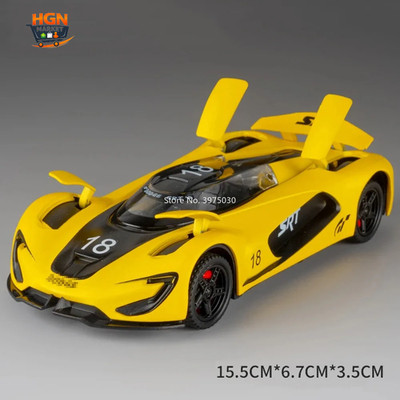 1:32 SRT Tomahawk XVGT Apollo IE Modelle Spielzeug Sportwagen Licht Sound Miniatur Ve