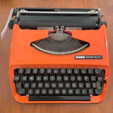 Brother YOUNG ELITE Manual Typewriter Vintage Antique For Parts Display As-Is thumbnail