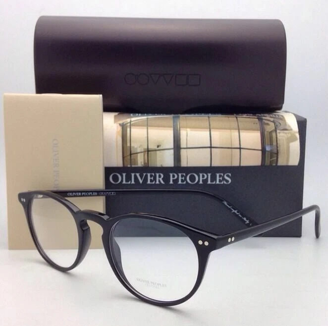 New Classic OLIVER PEOPLES Eyeglasses RILEY R BK OV 5004 1005 45
